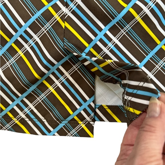 Jofit Signature Plaid‎ Performance Golf Skort Size: 8 - Picture 11 of 16